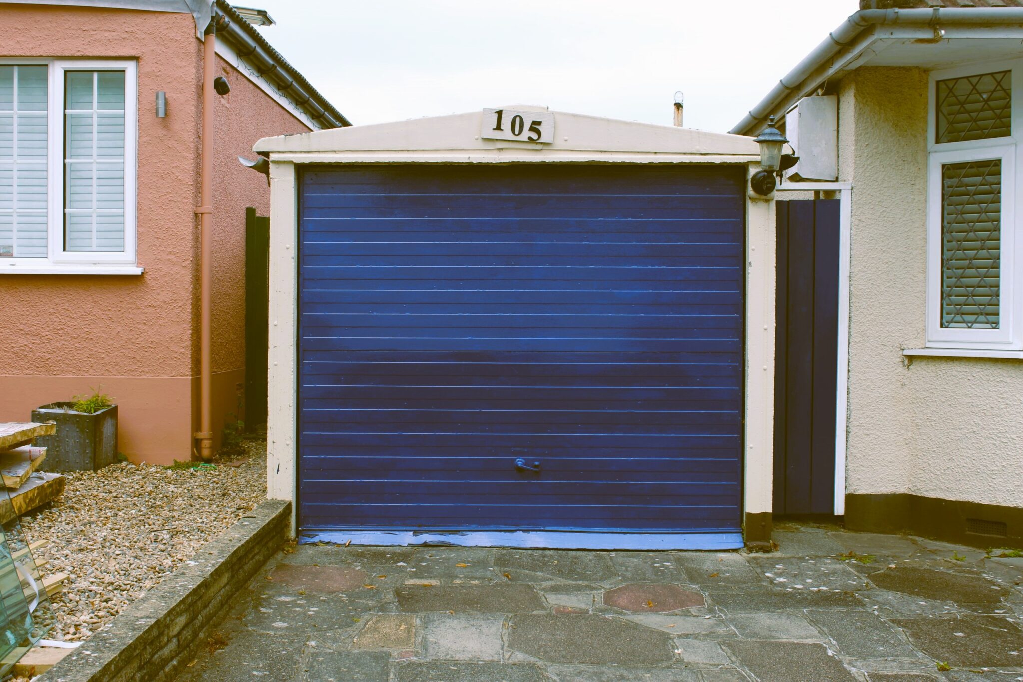 High quality black garage door in Borough Green.